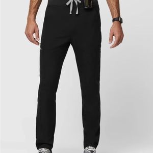 Figs Axim Cargo Scrub Pants Mens Medium Short